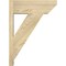 Ekena Millwork Traditional Slat Rough Sawn Outlooker, Douglas Fir, 8"W x 22"D x 30"H OUT08X22X30TRA06RDF - alternate 4
